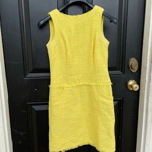 Tweed Calvin Klein dress, size 4 with pockets.